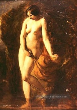 Le corps féminin Bather William Etty Peinture à l'huile